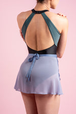 Leia Chiffon Skirt in Powder Blue