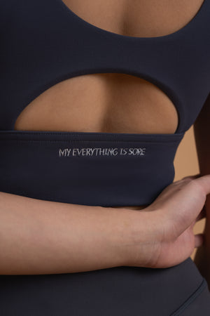 The Sore-rority Bra in Navy (Limited Edition)
