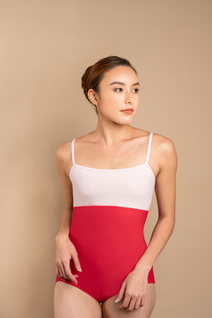 Colette Leotard in Rosewater-Red